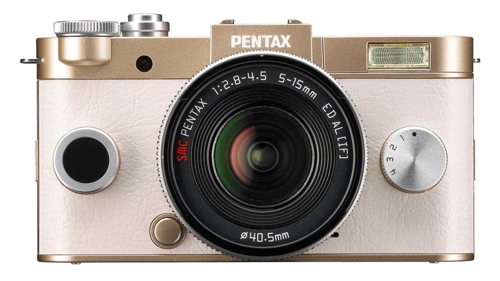Pentax Q-S1 02 Zoom Kit (Champagne Gold), Gold 06237