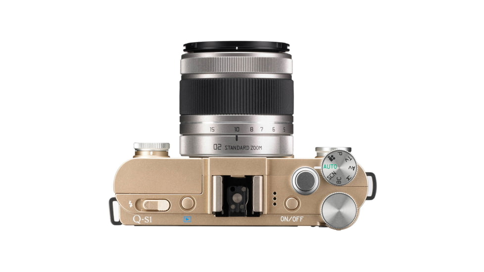 Pentax Q-S1 02 Zoom Kit (Champagne Gold), Gold 06237