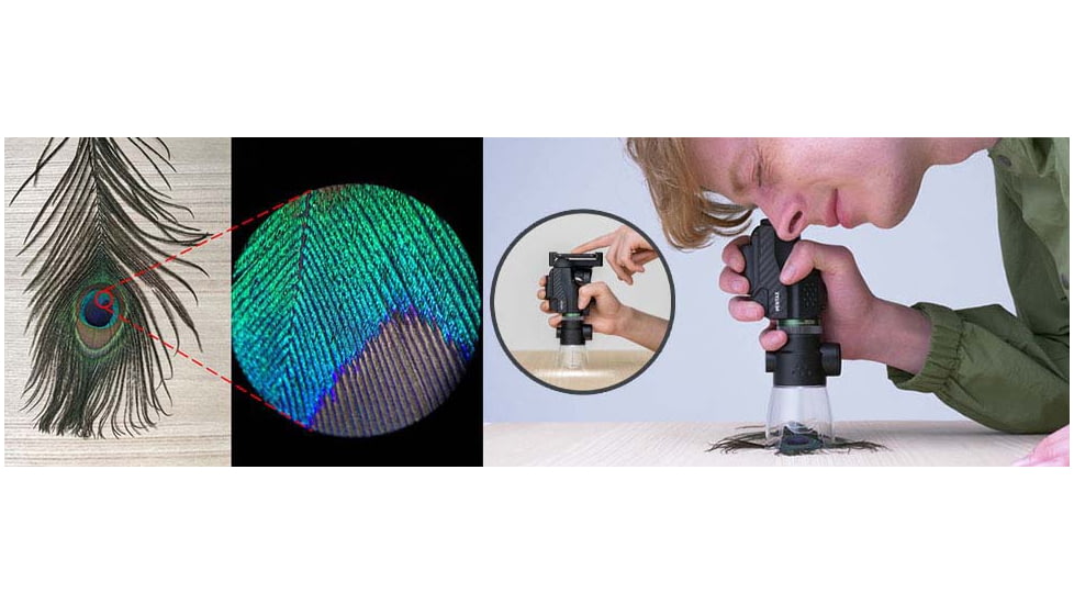 Pentax VM 6 X 21mm WP Palm-Fit Monocular, Black, Small, 63620