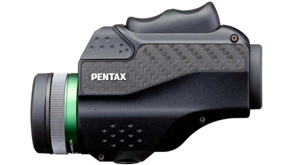 Pentax VM 6 X 21mm WP Premium Monocular Kit w/Smartphone and Micro Adapters, Black, Medium, 63621