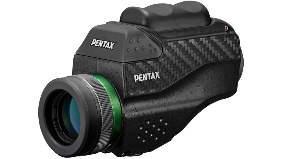 Pentax VM 6 X 21mm WP Premium Monocular Kit w/Smartphone and Micro Adapters, Black, Medium, 63621