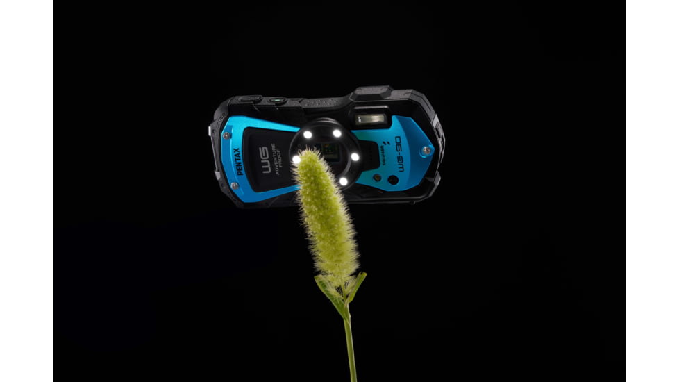 Pentax WG-90 Camera, Blue, Compact, 02145