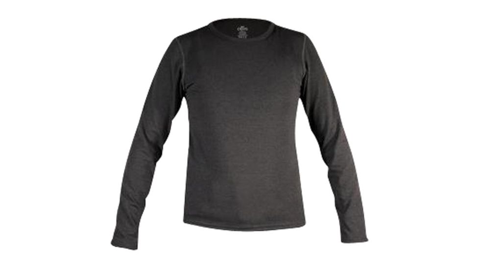 Pepper Bi-ply Crew Kids Blk-xs PB3080 XS BLK