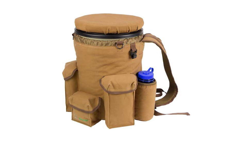 Peregrine Field Gear Peregrine Outdoors Venture Bucket Pck W/seat Classic Brwn
