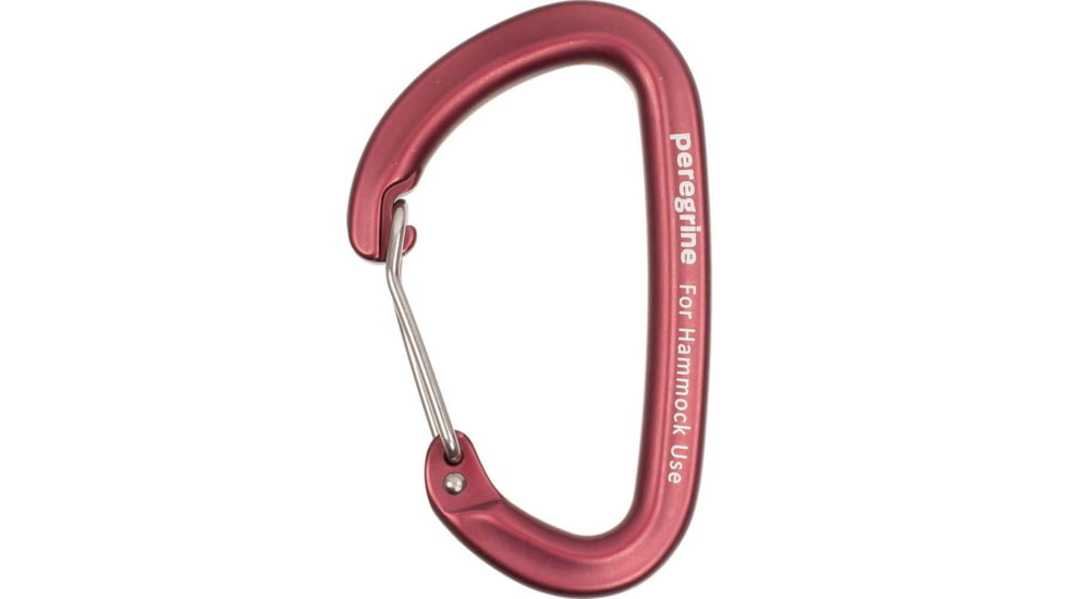 Peregrine Hammock Clip Carabiner, Red, AC-747SW-11 RED