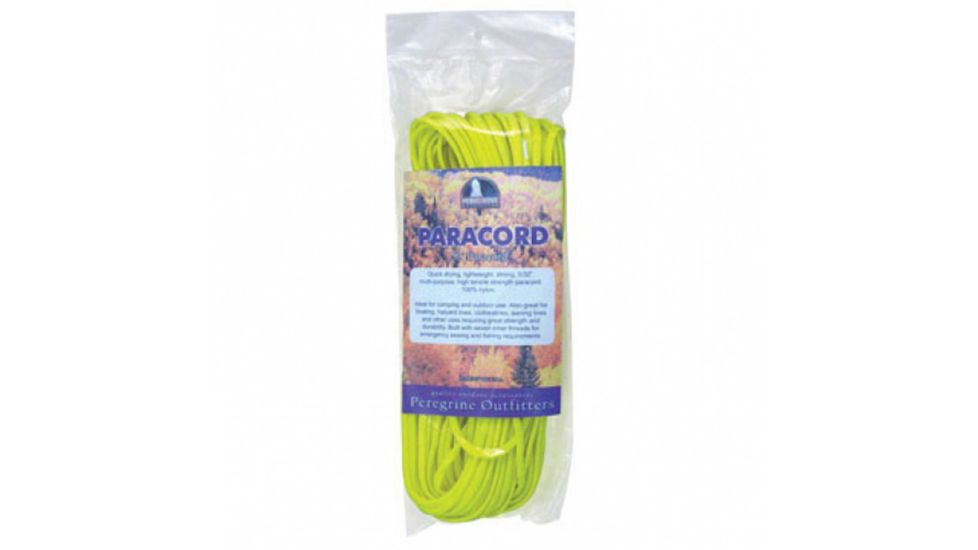 Peregrine Outfitters Peregrine Paracord Ylw 100ft #500 NEON YELLOW 100