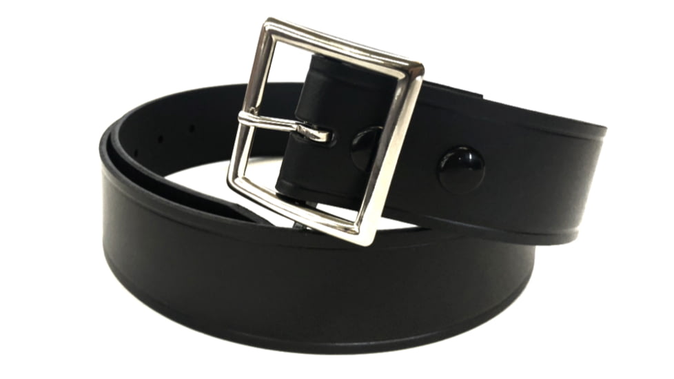Perfect Fit 1.5in Garrison Belt, Plain, Chrome Buckle, Black, 30, 5000-CH-30