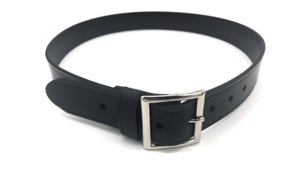 Perfect Fit 1.75in Garrison Economy Belt, Plain, Chrome Buckle, Black, 38, 6001-CH-38