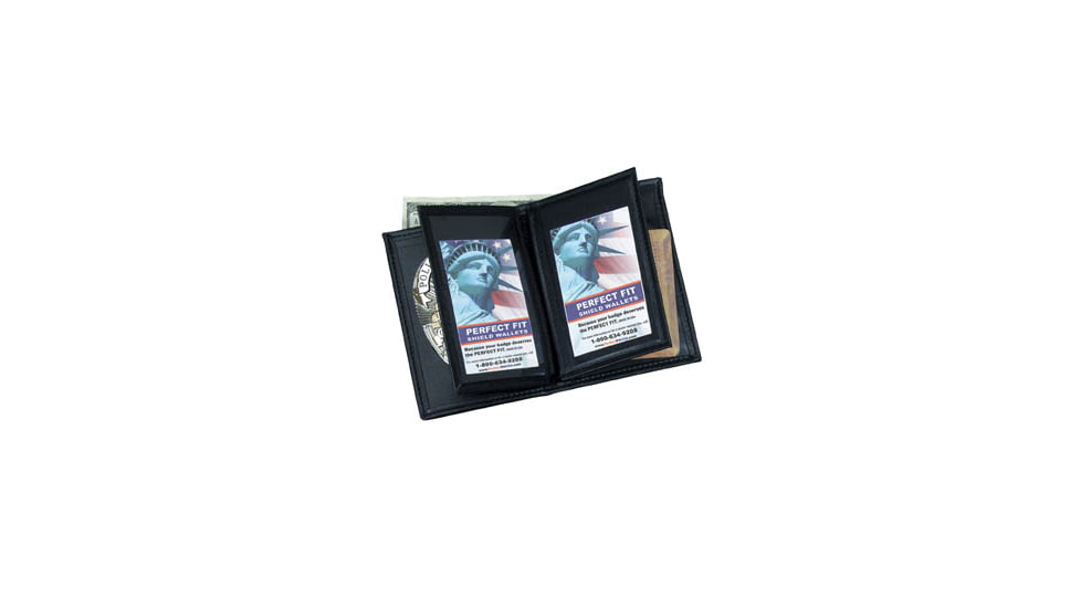Badge Wallet w/ Double ID &amp; CC Slots - 3.50''x5.00''