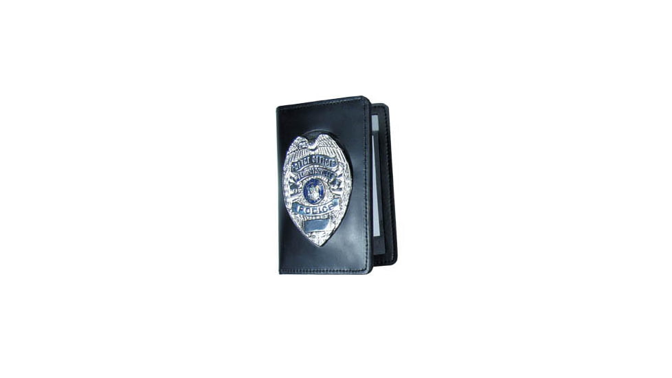 Book Style Double ID &amp; Badge Case Outside Mount - 3.63''x5.50''