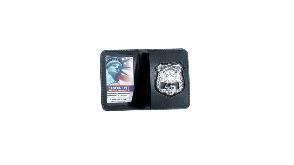 Duty Leather Book Style Badge &amp; ID Case - 3.50''x5.50''