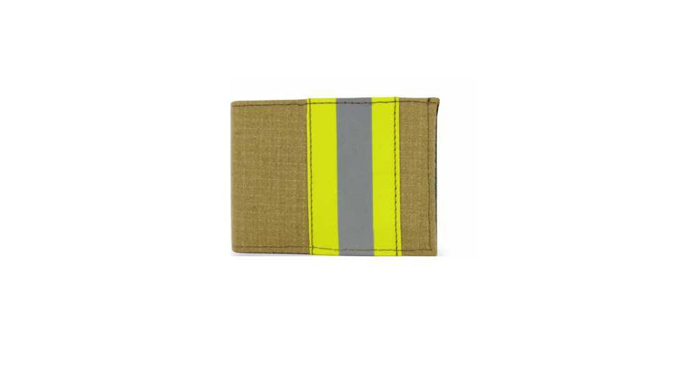 Firefighter Gold Matrix Bifold CC Wallet - 3.50''x4.50''
