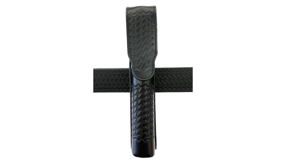 Perfect Fit Leather Nightstick NSR 9514XL/NSR9944XL Holder, Basket, Black, NS8208-L-BW
