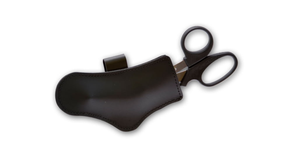 Right Side Leather Scissor Holder w/ Clip