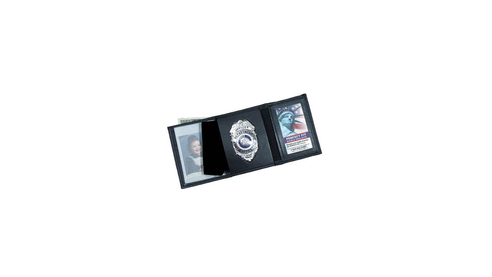 Trifold Wallet w/ Single ID &amp; CC Slots - 3.50''x4.50''