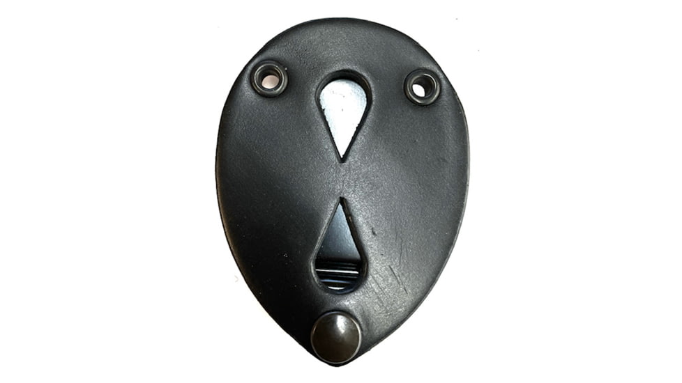 Universal Teardrop Badge Clip w/ Snap &amp; Chain