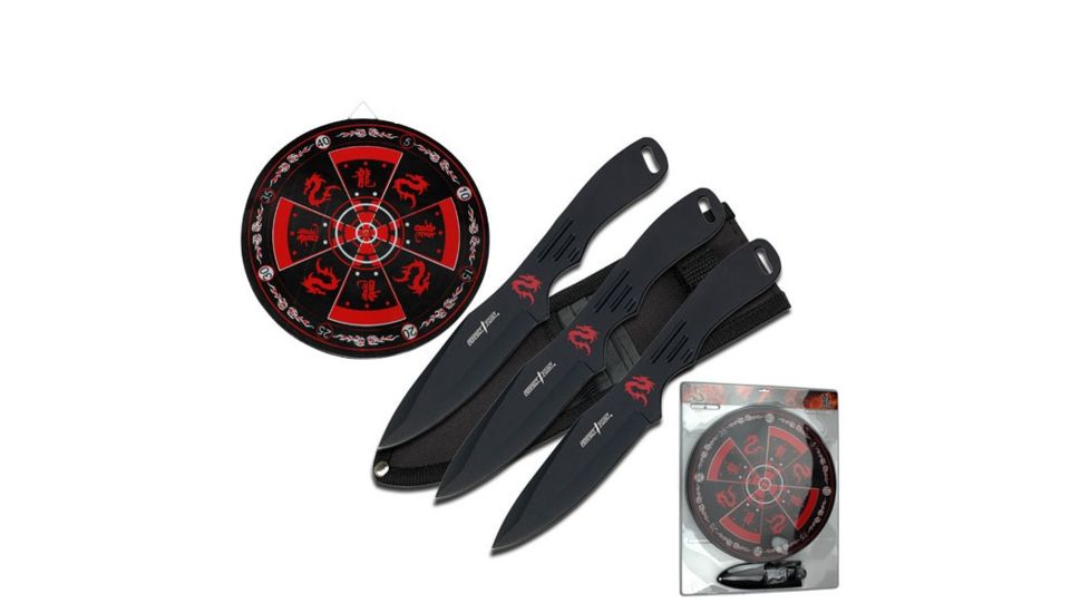 Perfect Point Tactical, 8in, Stainless Steel Blade, Black Stainless Steel Handle PP-075-3BK