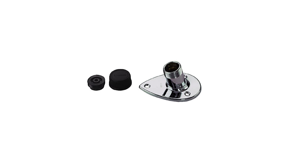 Perko All-Round Pole Light &amp; Base - 24, White, 1209DP2CHR