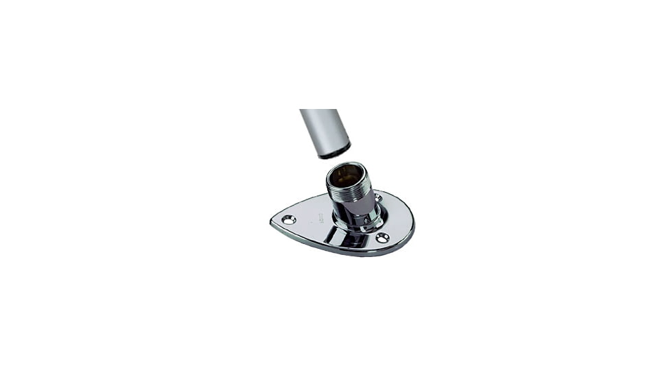 Perko All-Round Pole Light &amp; Base - 24, White, 1209DP2CHR