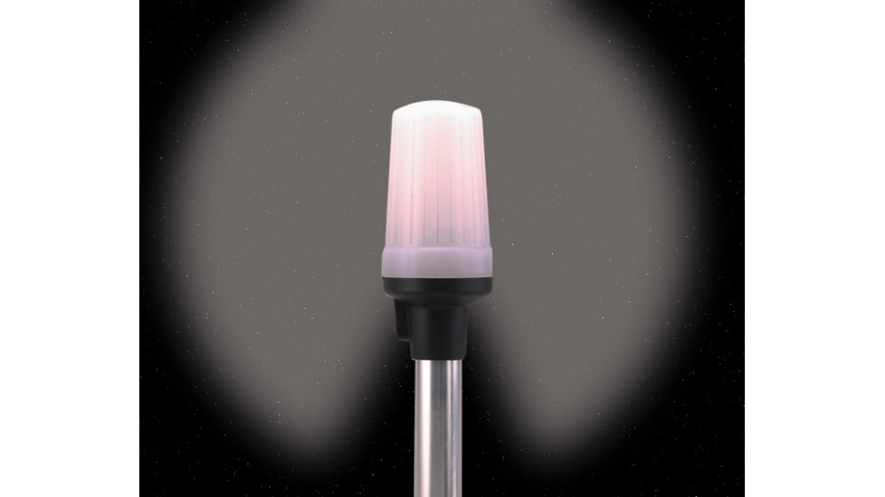 Perko Alpha Series Universal All-Around Navigation Pole Light - 60 Pole, White, 1400DP8CHR