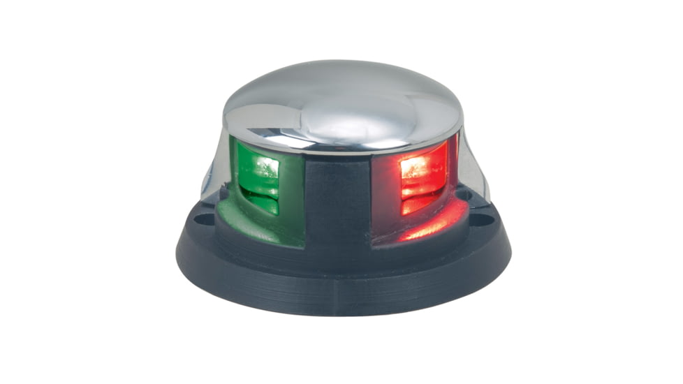Perko Bi-Color LED Horizontal Mount, Chrome Plated Zinc, 0647DP0CHR