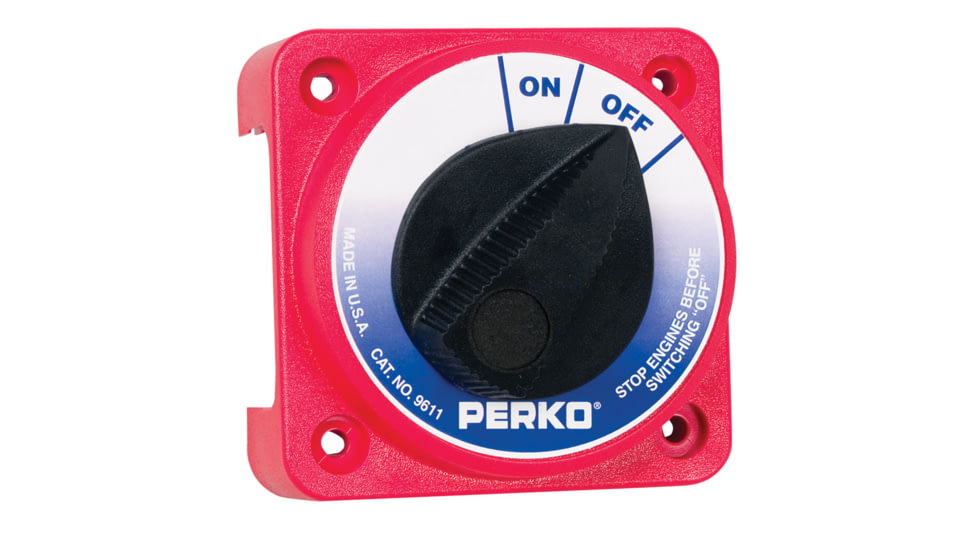 Perko Compact Medium Duty Main Battery Disconnect Switch 9611DP 33123