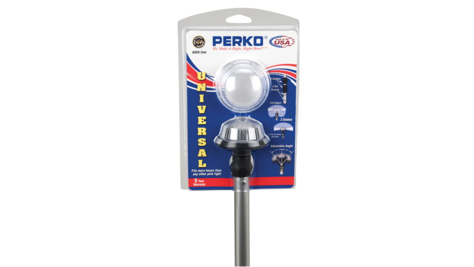 Perko Delta Series All Round Fold In Half Light 60 Pole, 1451DP8CHR