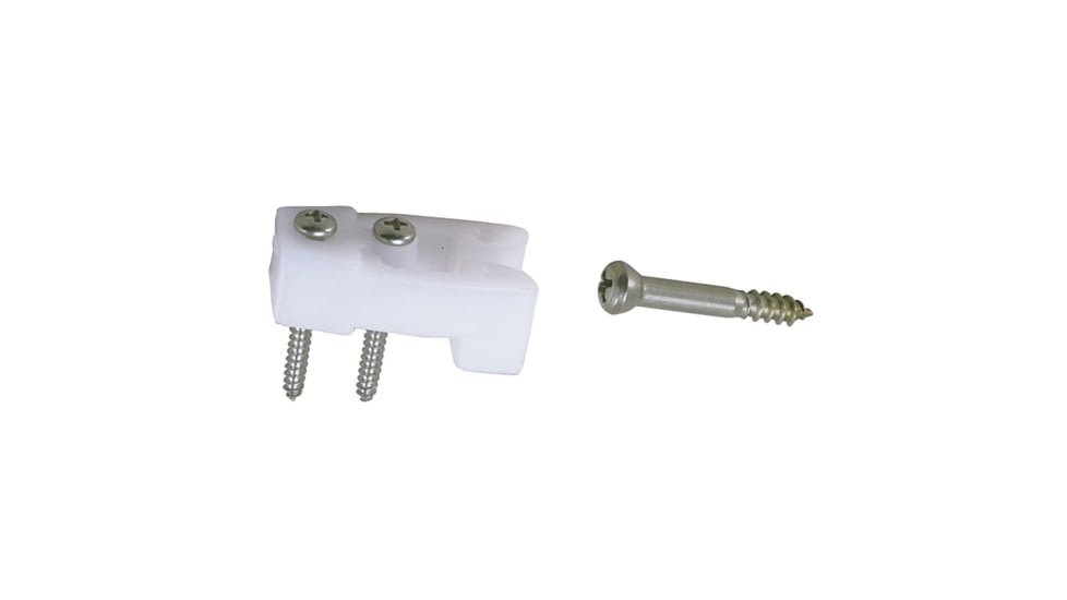 Perko Door Catches - White Nylon/Stainless - Pair 55828