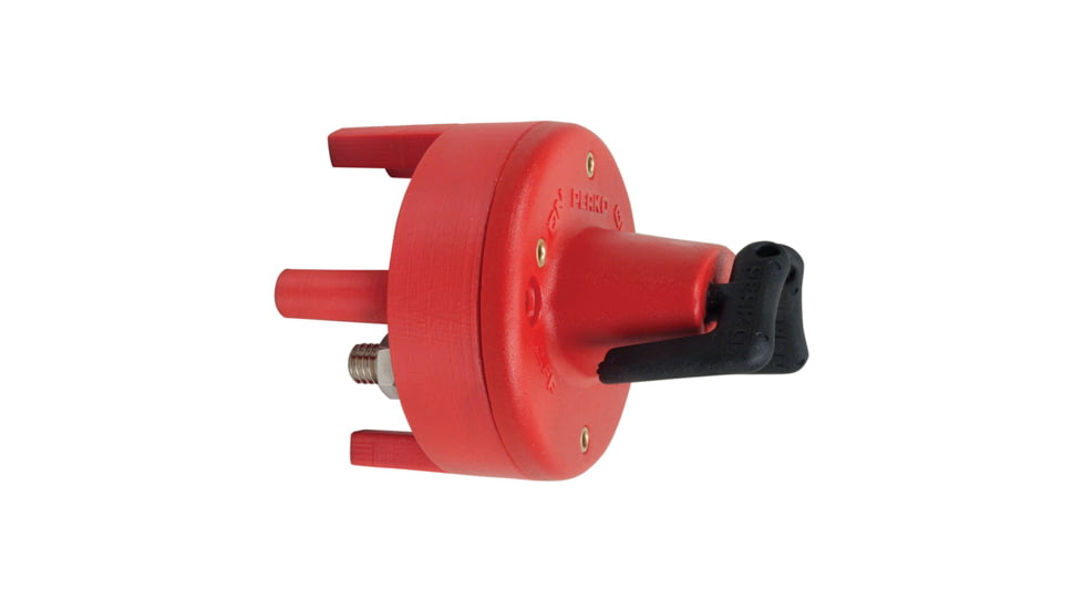 Perko Dual Battery Switch w/Mounting Ring &amp; Legs - Bulkhead Mount 69972