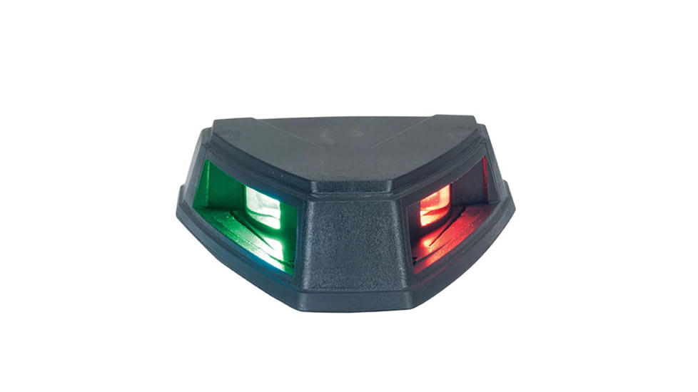 Perko LED Bi-Color Navigation Light, 12V, Black, 0655001BLK
