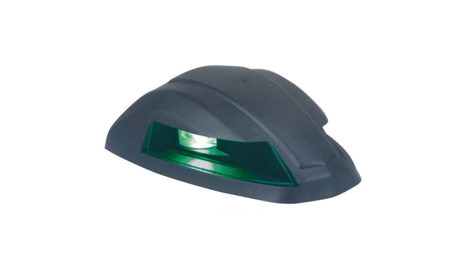 Perko LED Bi-Color Navigation Light, 12V, Black Rounded, 0655002BLK