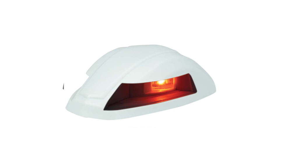Perko LED Bi-Color Navigation Light, 12V, White Rounded, 0655002WHT