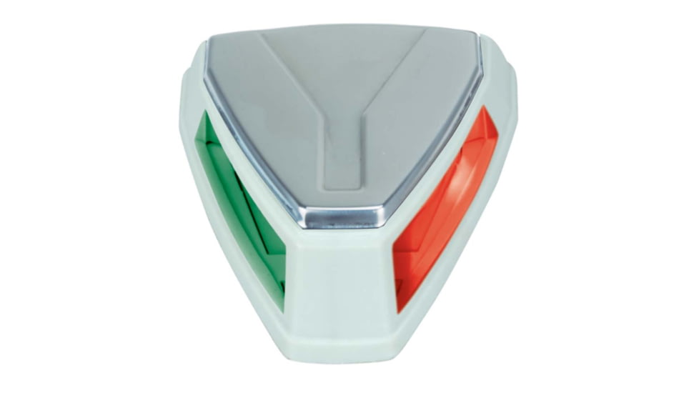 Perko LED Bi-Color Navigation Light, 12V, White/Stainless Steel, 0655001WHS