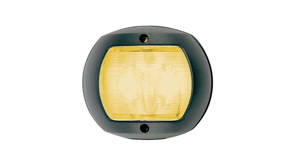 Perko LED Towing Light w/ Housing, Yellow, 12V, Black Plastic Housing, 0170BTWDP3