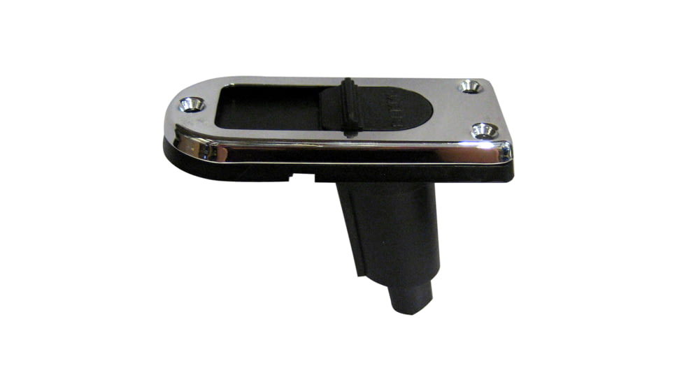 Perko Locking Collar Pole Light Mounting Base, 2 Pin, Stainless Steel, 1046P0SDP
