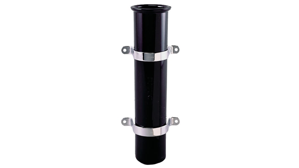 Perko Side Mount Fishing Rod Holder Polymer, Black, 1104DP0BLK