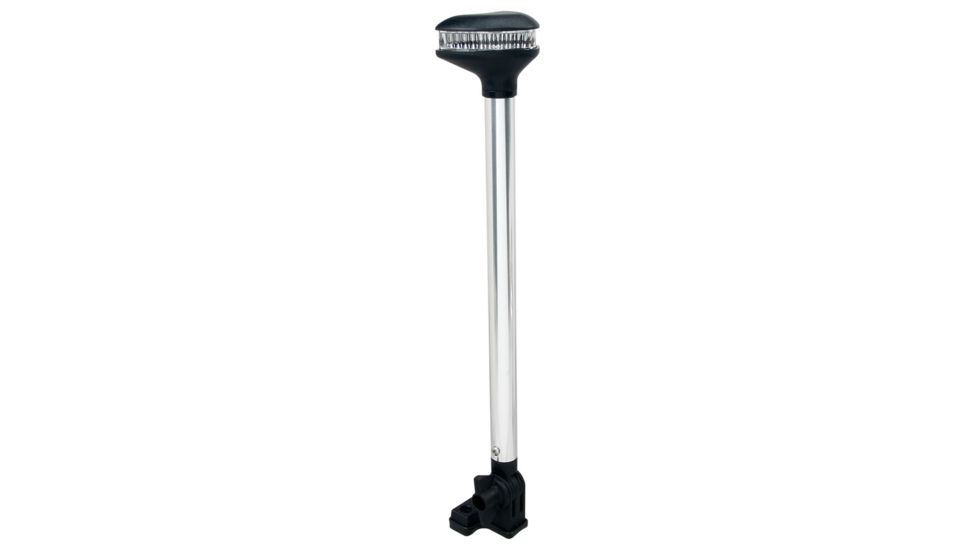 Perko Stealth Series L.E.D. Fold Down White All-Round Light, 13-3/8in, 1636DP0CHR