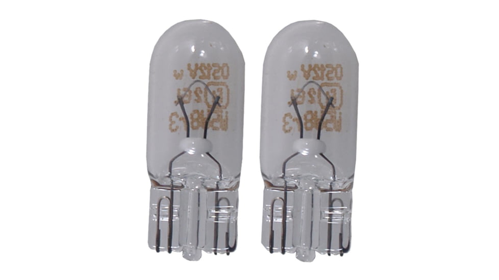Perko Wedge Base Bulb, 12V, 5W, .35A , Pair, 0338DP1CLR