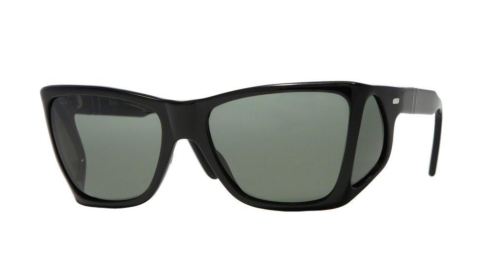 Persol PO0009 Bifocal Prescription Sunglasses PO0009-95-31-57 - Lens Diameter 57 mm, Frame Color Black