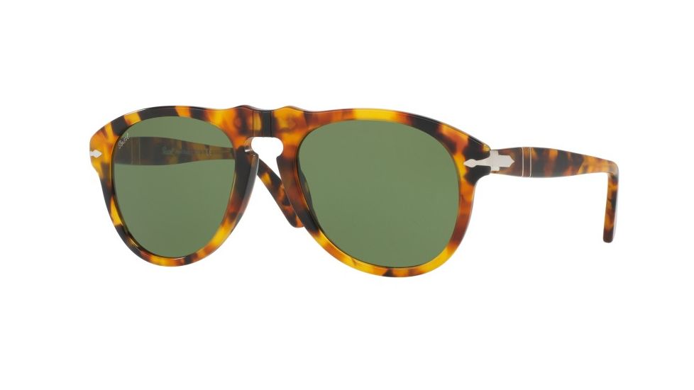 Persol PO0649 Prescription Sunglasses PO0649-10524E-52 - Lens Diameter 52 mm, Frame Color Madreterra