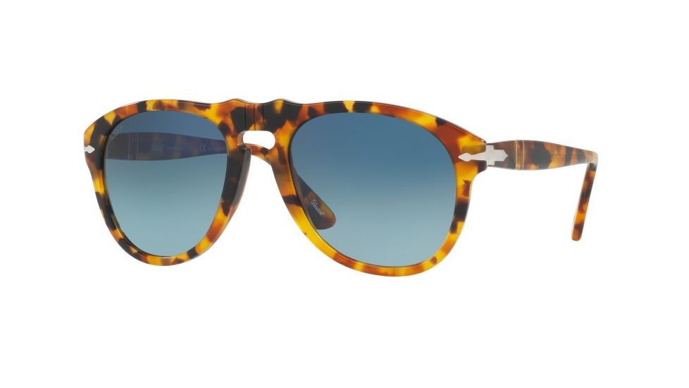 Persol PO0649 Prescription Sunglasses PO0649-1052S3-52 - Lens Diameter 52 mm, Frame Color Madreterra