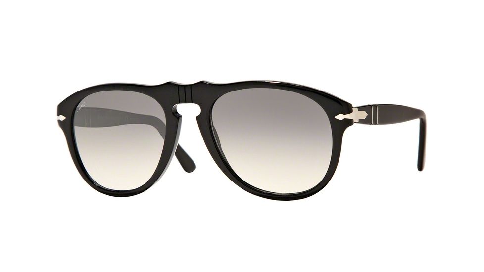 Persol PO0649 Prescription Sunglasses PO0649-95-32-54 - Lens Diameter 54 mm, Frame Color Black