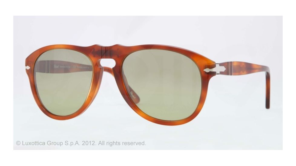 Persol PO0649 Prescription Sunglasses PO0649-96-83-54 - Lens Diameter 54 mm, Frame Color Terra Di Siena