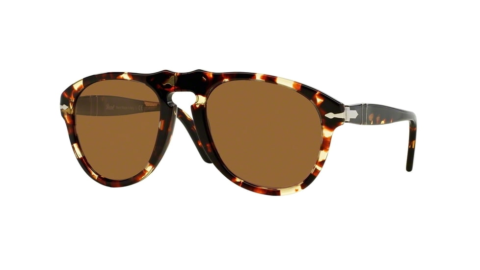 Persol PO0649 Prescription Sunglasses PO0649-985-57-54 - Lens Diameter 54 mm, Frame Color Tabacco Virginia