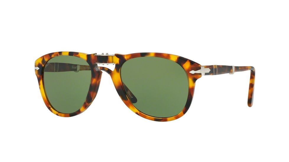 Persol PO0714 Progressive Prescription Sunglasses PO0714-10524E-54 - Lens Diameter 54 mm, Frame Color Madreterra