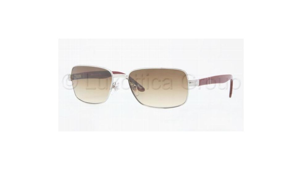 Persol PO2347S Bifocal Prescription Sunglasses PO2347S-918-51-5516 - Lens Diameter: 55 mm, Frame Color: Silver