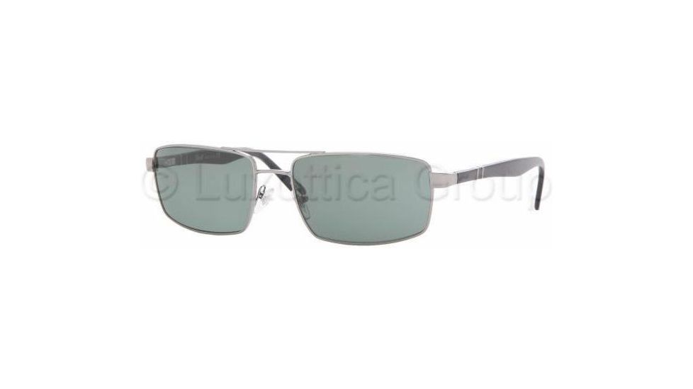 Persol PO2355S Single Vision Prescription Sunglasses PO2355S-513-31-5517 - Lens Diameter: 55 mm, Frame Color: Gunmetal