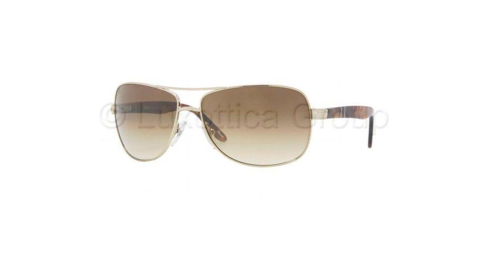 Persol PO2364S Progressive Prescription Sunglasses PO2364S-905-51-6314 - Lens Diameter: 63 mm, Frame Color: Light Gold