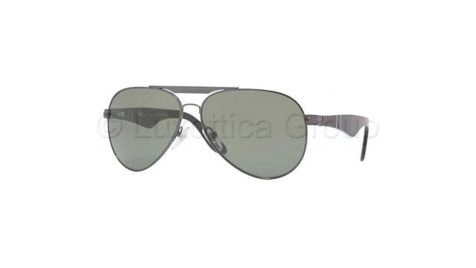 Persol PO2365S Single Vision Prescription Sunglasses PO2365S-796-58-5913 - Lens Diameter: 59 mm, Frame Color: Anthracite