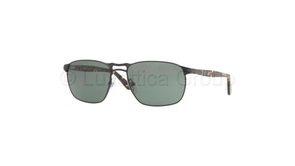 Persol PO2380S Progressive Prescription Sunglasses PO2380S-961-31-5418 - Lens Diameter: 54 mm, Frame Color: Matte Black